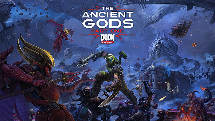 Обложка для игры Doom Eternal: The Ancient Gods, Part One
