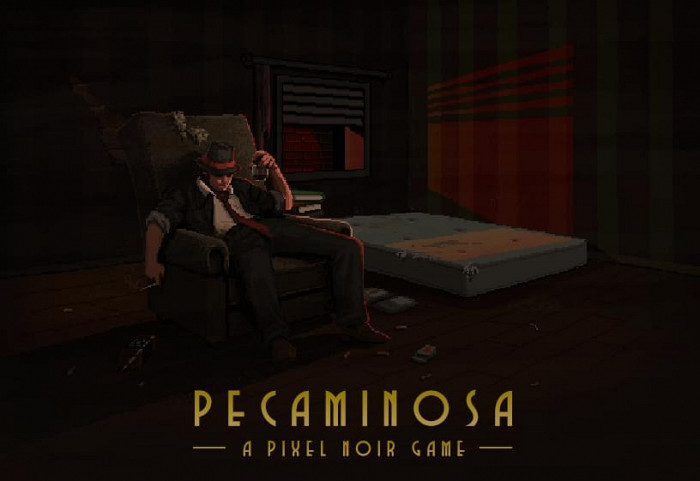 Обложка к игре Pecaminosa - A Pixel Noir Game