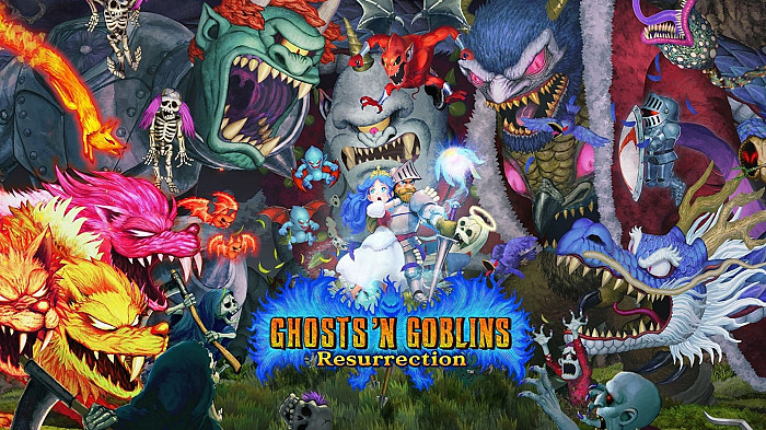 Обложка к игре Ghosts 'n Goblins Resurrection
