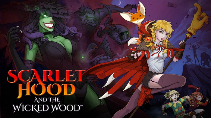 Обложка для игры Scarlet Hood and the Wicked Wood