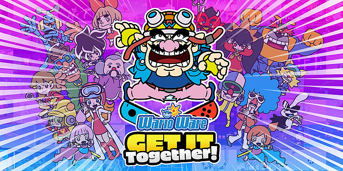 Обложка к игре WarioWare: Get it Together!