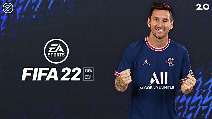 Обложка к игре FIFA 22