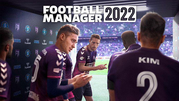 Обложка к игре Football Manager 2022