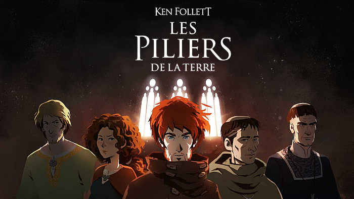 Обложка игры Ken Follett's The Pillars of the Earth