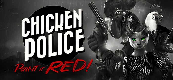 Обложка игры Chicken Police - Paint it RED!