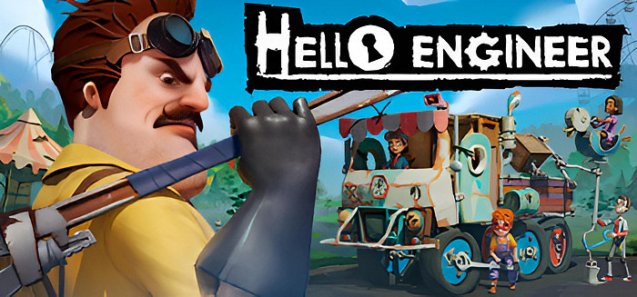Обложка для игры Hello Engineer: Scrap Machines Constructor