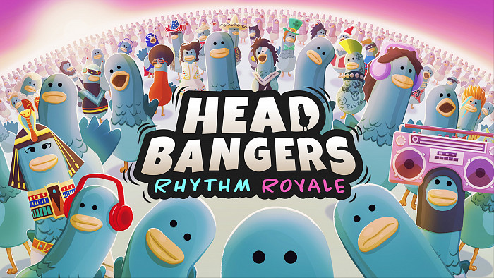 Обложка игры Headbangers: Rhythm Royale