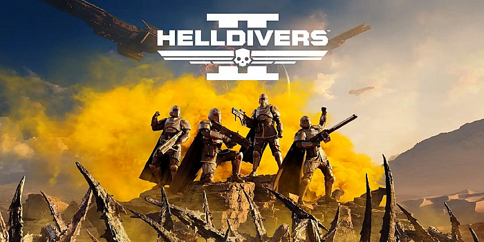 Обложка игры Helldivers 2