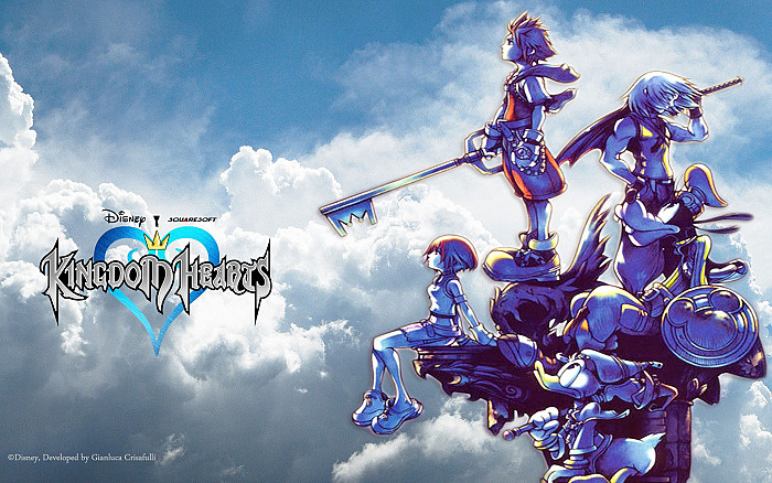 Обложка для игры Kingdom Hearts (2002)