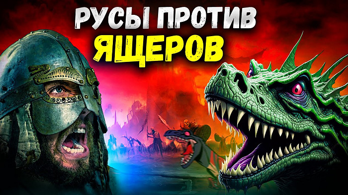 Обложка для игры Русы против ящеров