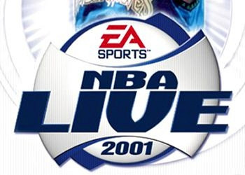 Обложка для игры NBA Live 2001