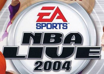 Обложка к игре NBA Live 2004