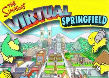Обложка для игры Simpsons: Virtual Springfield, The