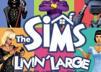 Обложка для игры Sims: Livin' Large, The