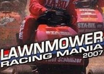 Обложка для игры Lawnmower Racing Mania 2007