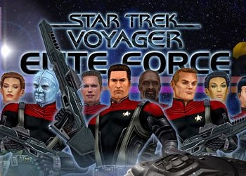 Обложка для игры Star Trek: Voyager - Elite Force