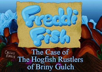 Обложка для игры Freddi Fish 4: The Case of Hogfish Rustlers of Briny Gulch