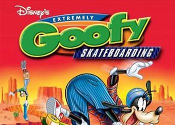 Обложка для игры Disney's Extremely Goofy Skateboarding