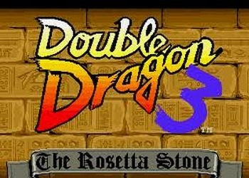 Обложка для игры Double Dragon 3: The Rosetta Stone