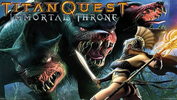 Обложка к игре Titan Quest: Immortal Throne