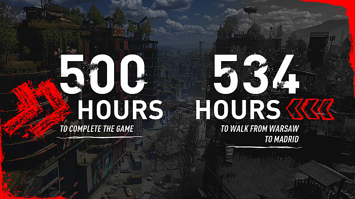 Полное прохождение Dying Light 2 займет 500 часов