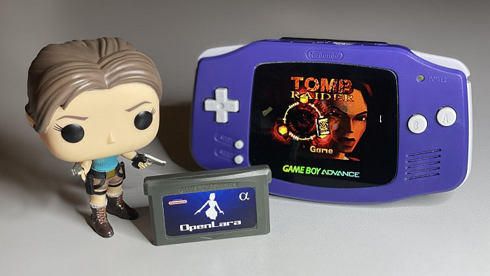 Фанат портировал Tomb Raider на Game Boy Advance