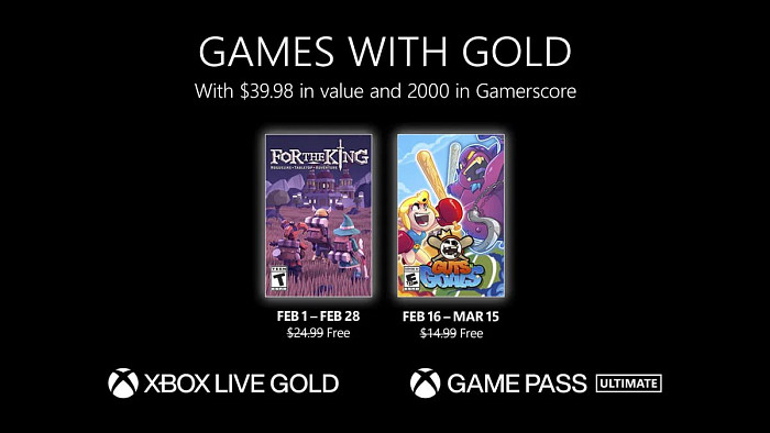 Стали известны игры из февральской подборки Xbox Live Gold