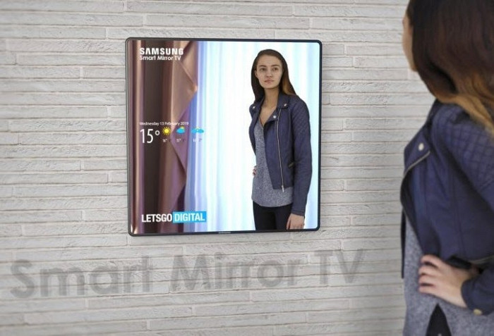 Новость Samsung Smart Mirror TV: зеркало и телевизор в одном