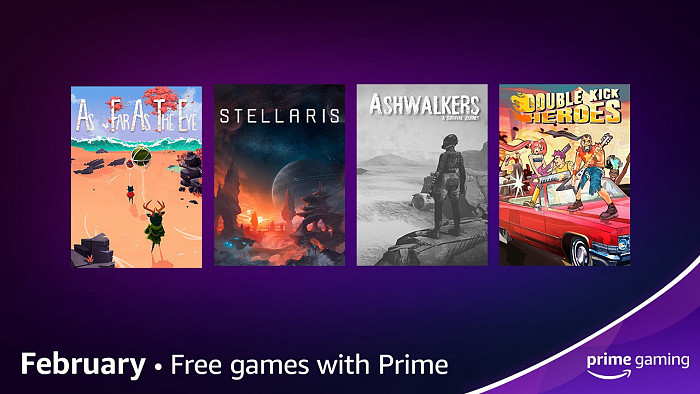 В Amazon Prime Gaming февральская раздача игр