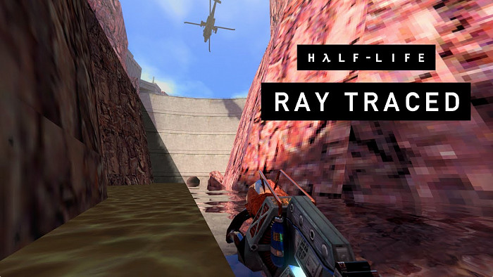 Разработан мод, добавляющий трассировку лучей в Half-Life