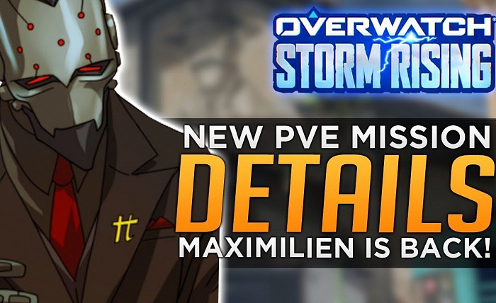 Новость Объявлено событие в Overwatch - Storm Rising, а также тизер нового героя