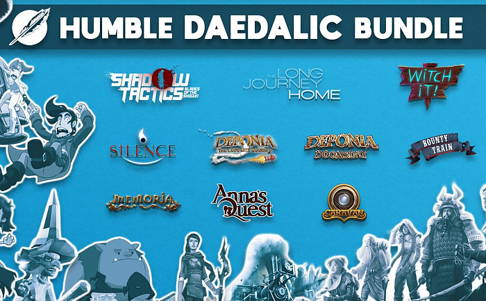 Новость 4 игры за доллар в бандле Humble Daedalic Bundle 2018