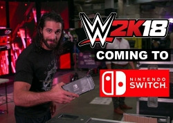 Новость Спортивный симулятор WWE 2K18 выйдет на Nintendo Switch