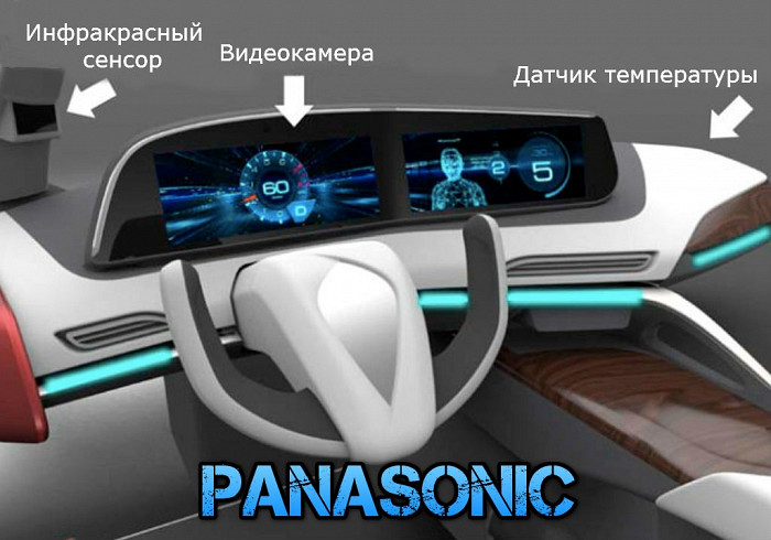 Технология Panasonic не даст заснуть за рулем