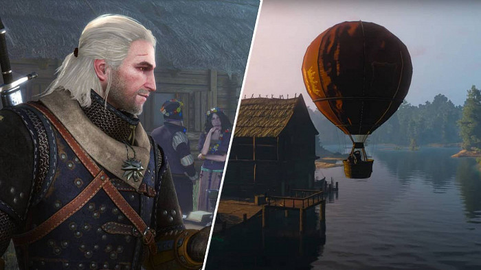 The Witcher 3 получила мини-дополнение с полетом на воздушном шаре