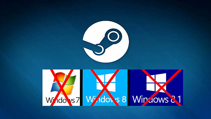 Последняя версия клиента Steam не работает на Windows 7 и Windows 8