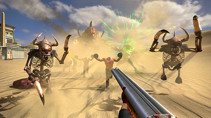 Александр Невский работает над фильмом в духе Serious Sam