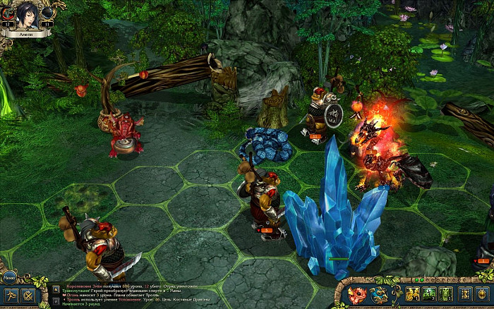 Скриншот из игры King's Bounty: Crossworlds