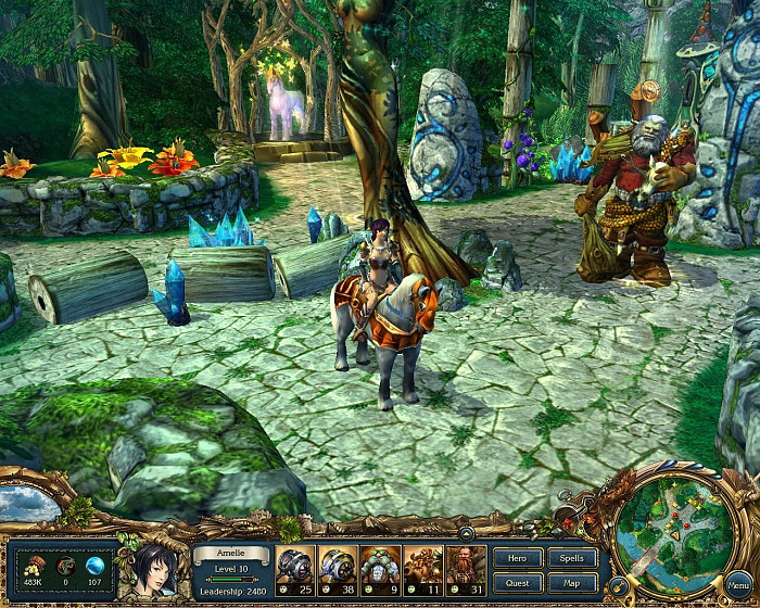 Скриншот из игры King's Bounty: Crossworlds
