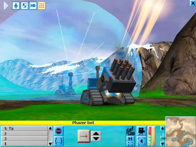 Скриншот из игры Colobot