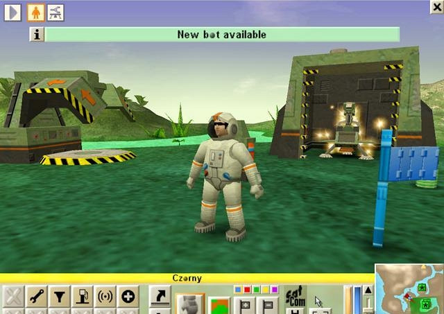 Скриншот из игры Colobot