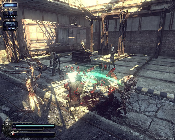 Скриншот из игры Collapse: Ярость