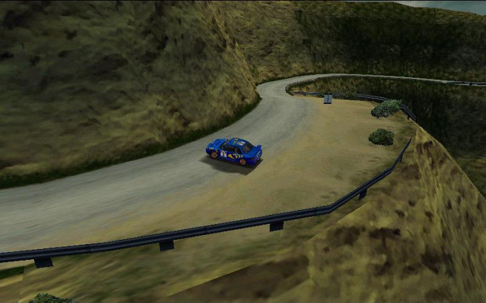 Скриншот из игры Colin McRae Rally