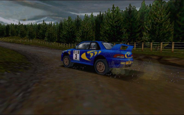 Скриншот из игры Colin McRae Rally