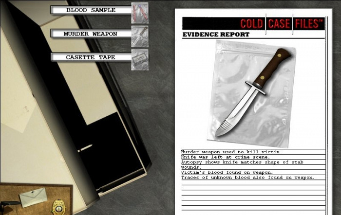 Скриншот из игры Cold Case Files: The Game