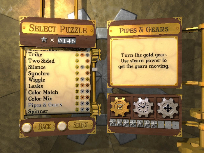 Скриншот из игры Cogs