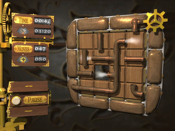 Скриншот из игры Cogs