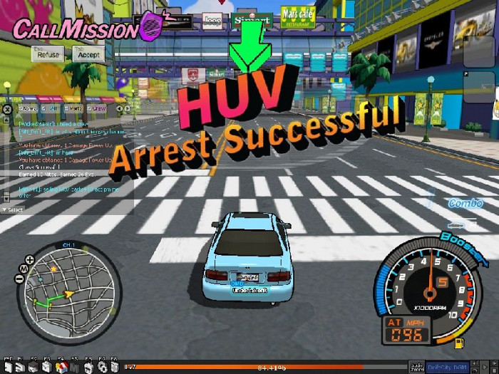 Скриншот из игры Drift City