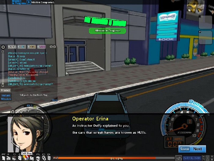 Скриншот из игры Drift City