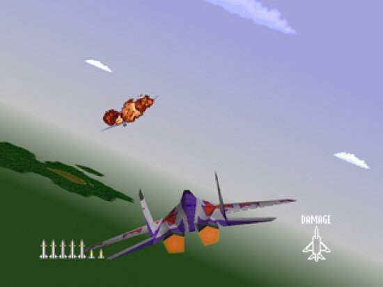 Скриншот из игры Air Combat